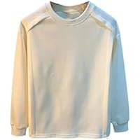 Korean Style Men's Pullover Fall Fashion Round Neck Loose Long Sleeved Men's Clothing