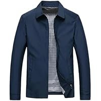 Men's Spring Fall Clothing Lapel Jacket Casual Business Clothing